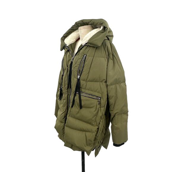 Orolay Thickened Down Jacket 092 Universe Peat Moss Green Size Medium - Picture 5 of 11